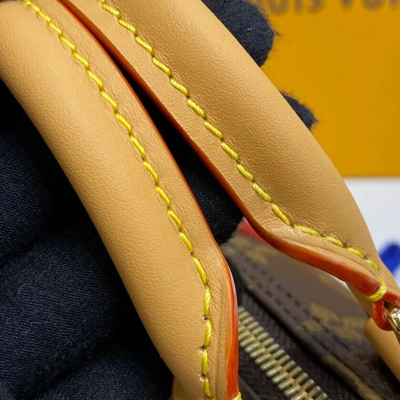 Replica bags Strap: Re Louis Vuitton Monogram Canvas Nano Speedy