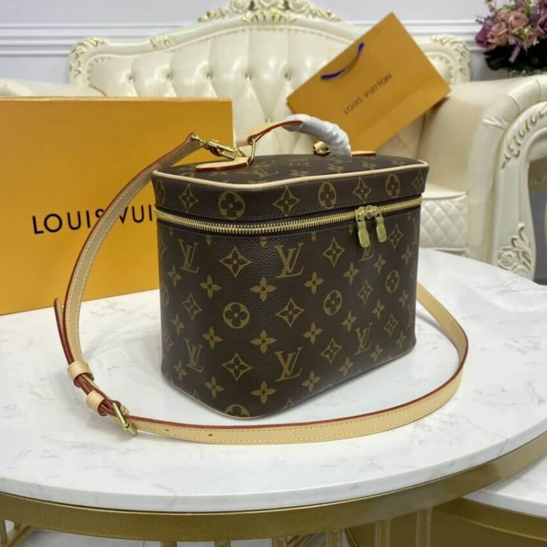 Lv belts replica One insid Louis Vuitton Monogram Canvas Nice BB Toiletry Pouch