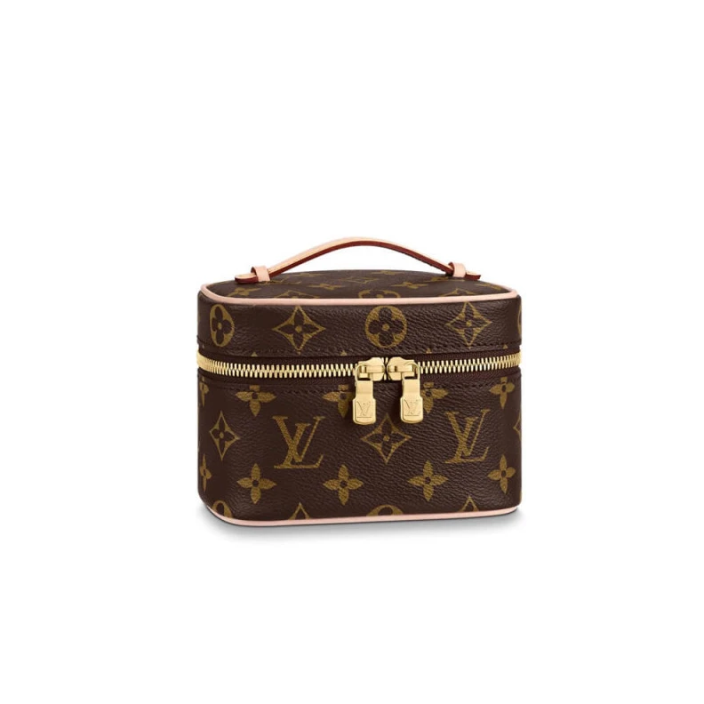 Handle: S LV Monogram Canvas Nice Mano Toiletry Pouch