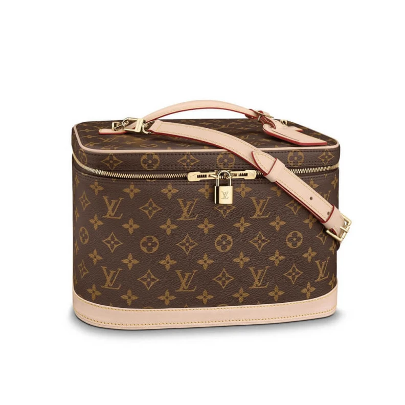 Mirror an LV Monogram Canvas Nice Toiletry Pouch