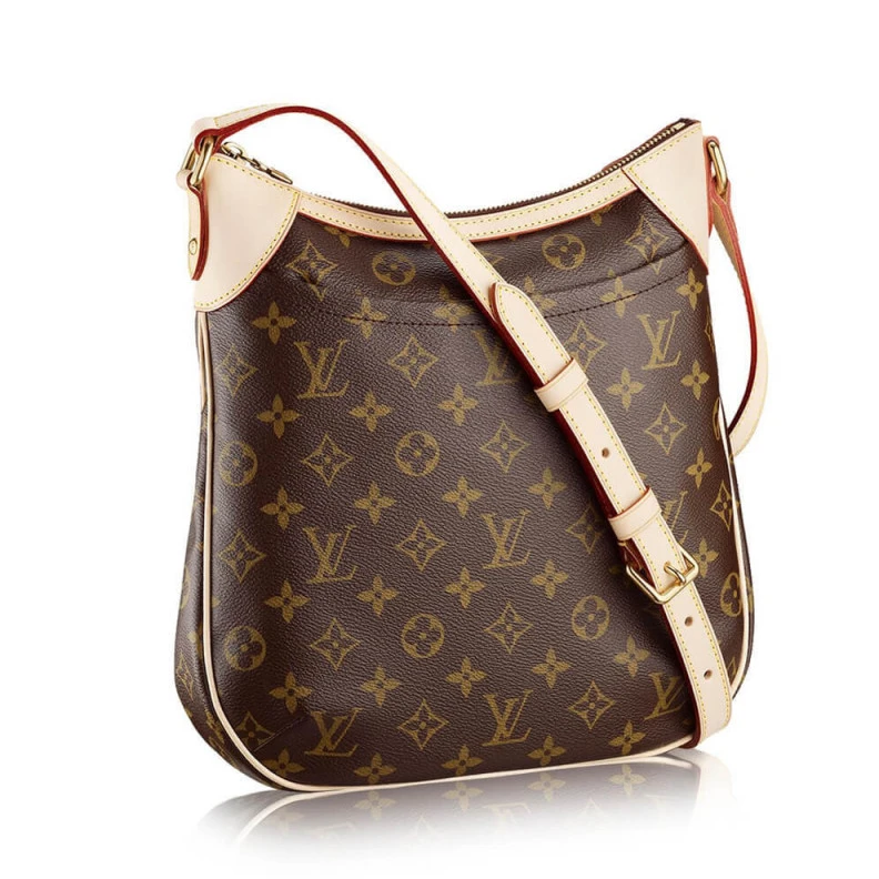 Adjustabl LV Monogram Canvas Odeon MM