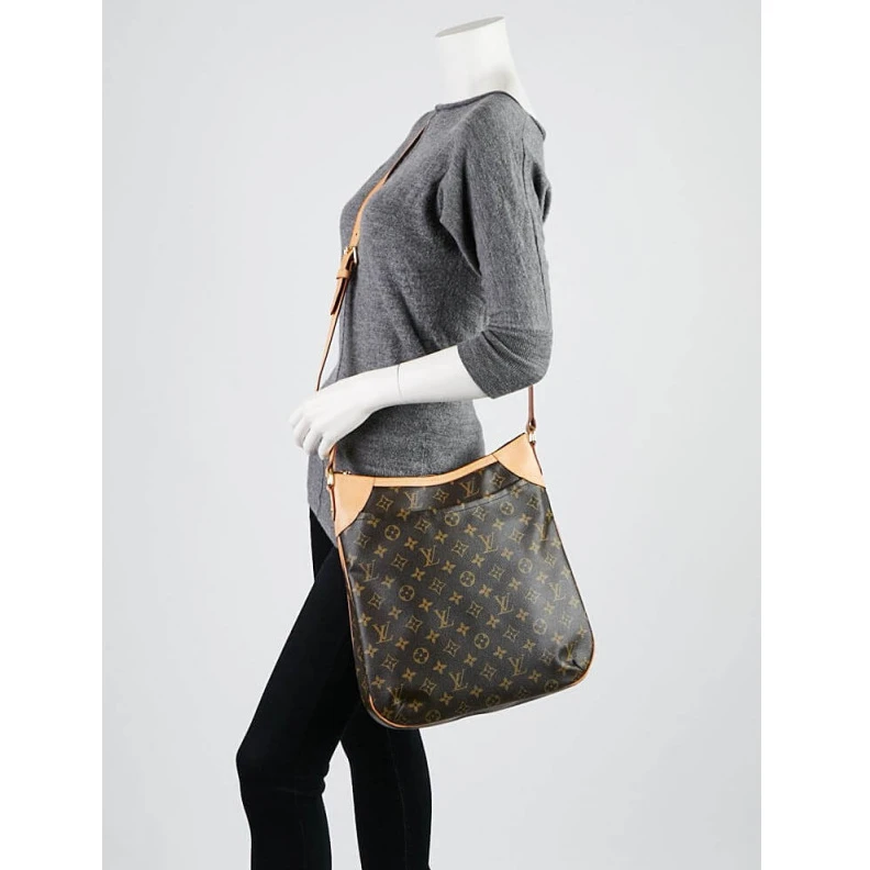 Mythick ru Adjustabl LV Monogram Canvas Odeon MM