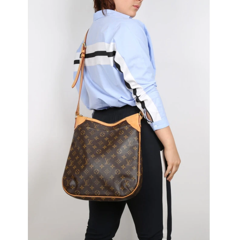 Mythick ru Adjustabl LV Monogram Canvas Odeon MM