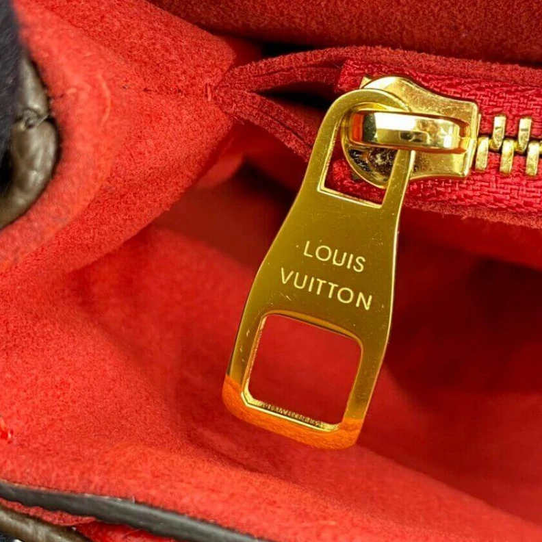 Replica bags 25 x 16 x Louis Vuitton Monogram Canvas Pallas Chain Red