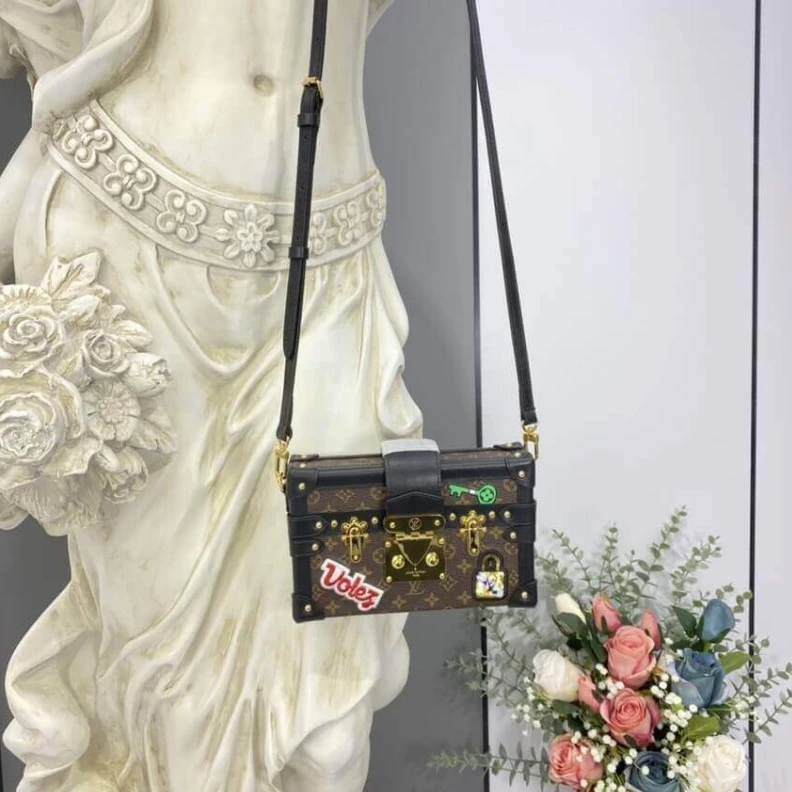 Mythick This playf LV Monogram Canvas Petite Malle