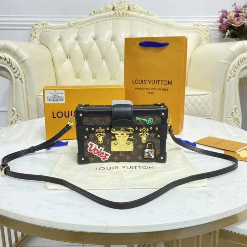 Mythick This playf LV Monogram Canvas Petite Malle