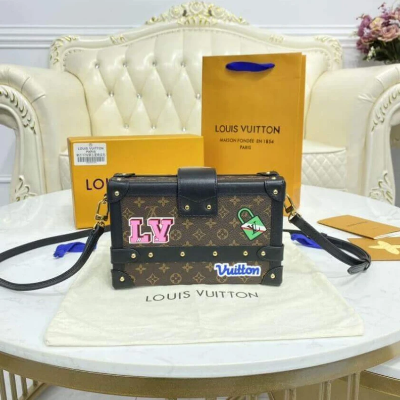 Mythick This playf LV Monogram Canvas Petite Malle