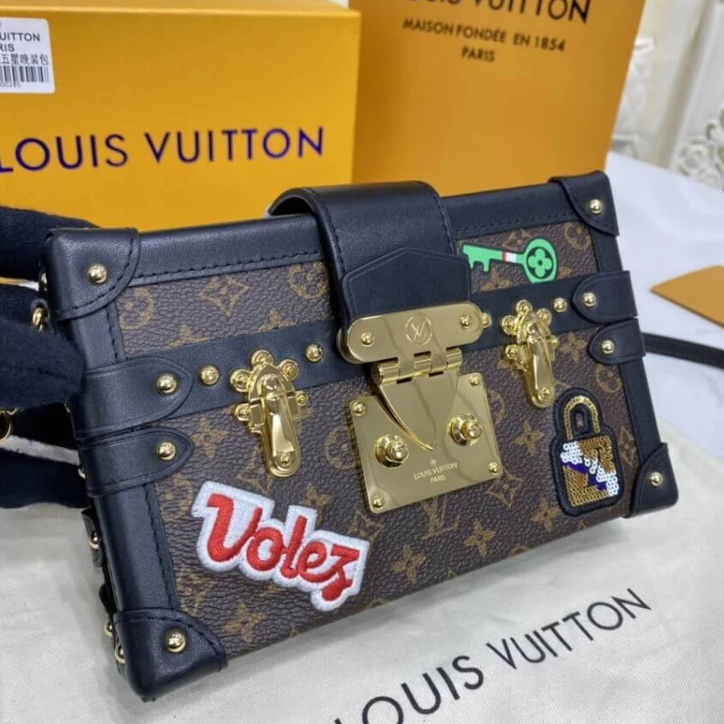 Mythick This playf LV Monogram Canvas Petite Malle