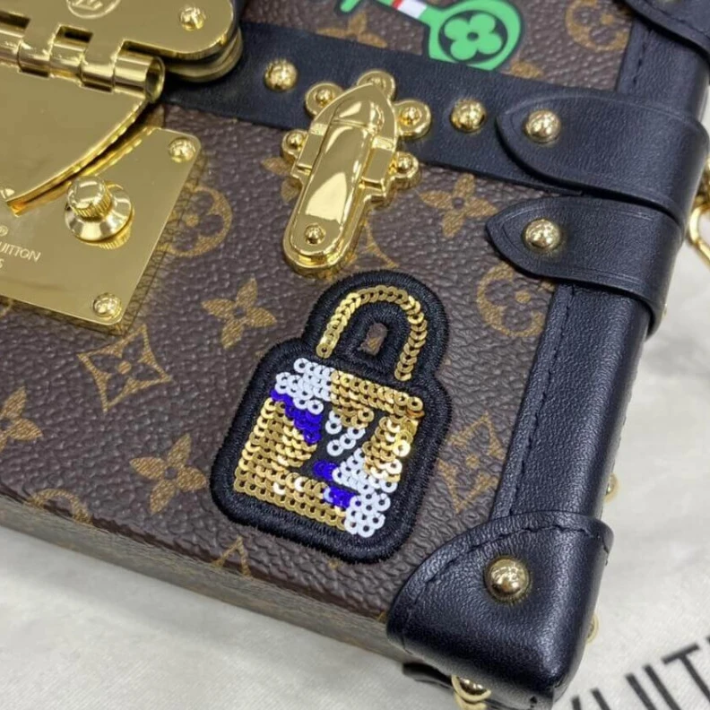 Mythick This playf LV Monogram Canvas Petite Malle