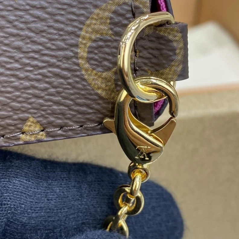 Louis vuitton locations Removable Louis Vuitton Monogram Canvas Pochette Felicie