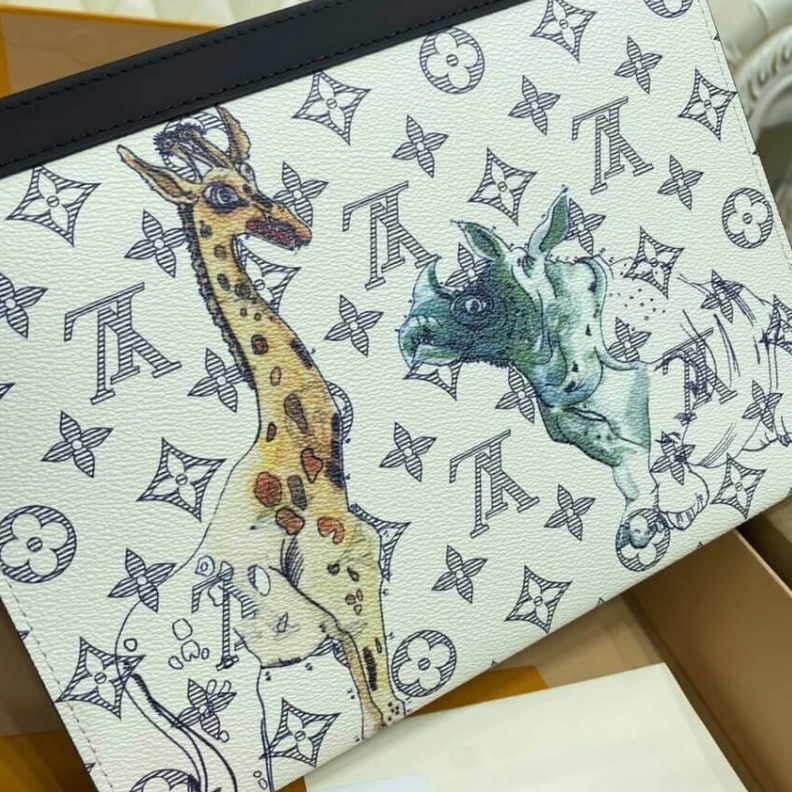 Replica bags 26 x 19 x Louis Vuitton Monogram Canvas Pochette Voyage GM