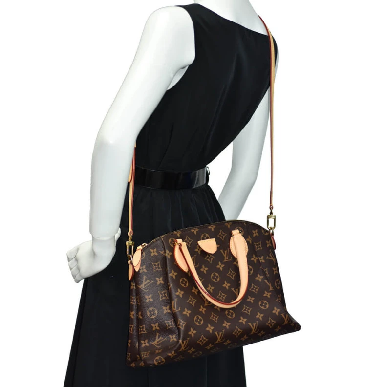 Lv belts replica Removable Louis Vuitton Monogram Canvas Rivoli MM