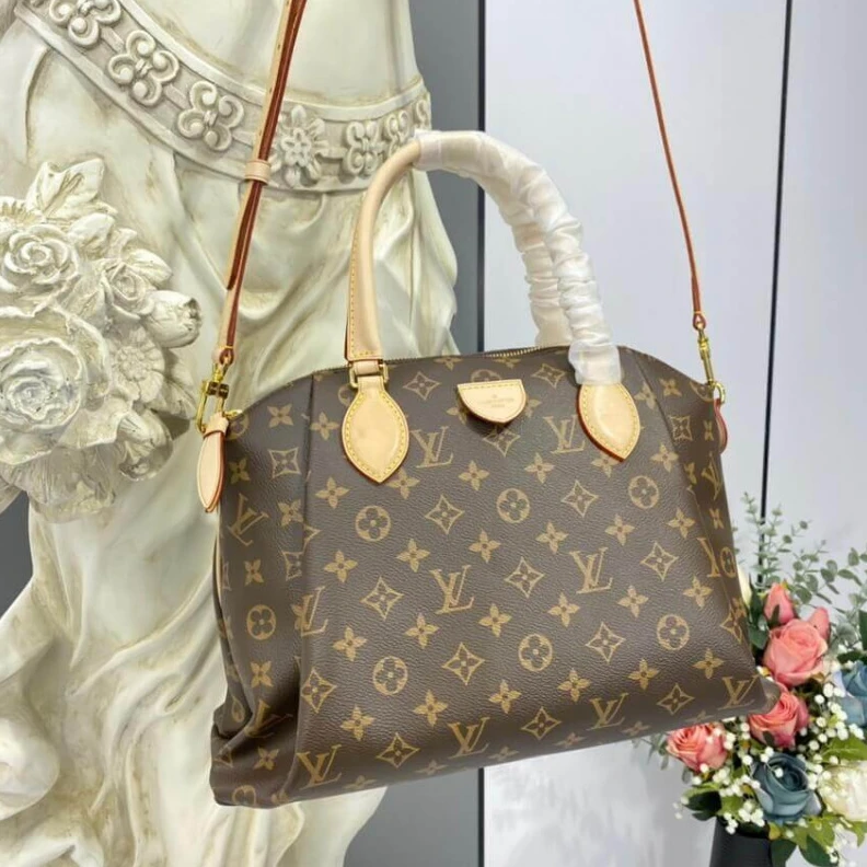 Lv belts replica Removable Louis Vuitton Monogram Canvas Rivoli MM