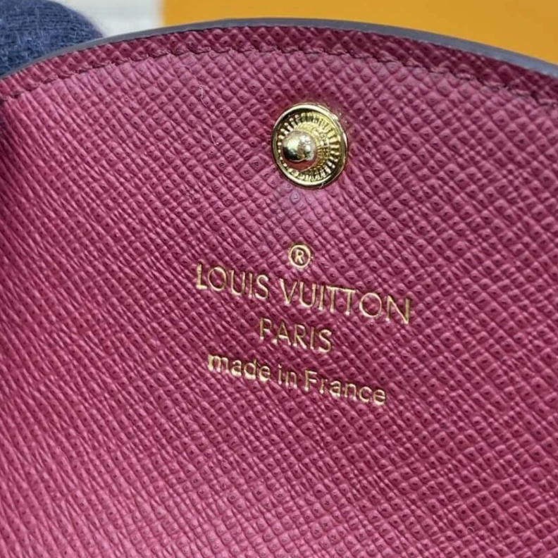 Mythick.ru Gusseted Louis Vuitton Monogram Canvas Rosalie Coin Purse Fuchsia
