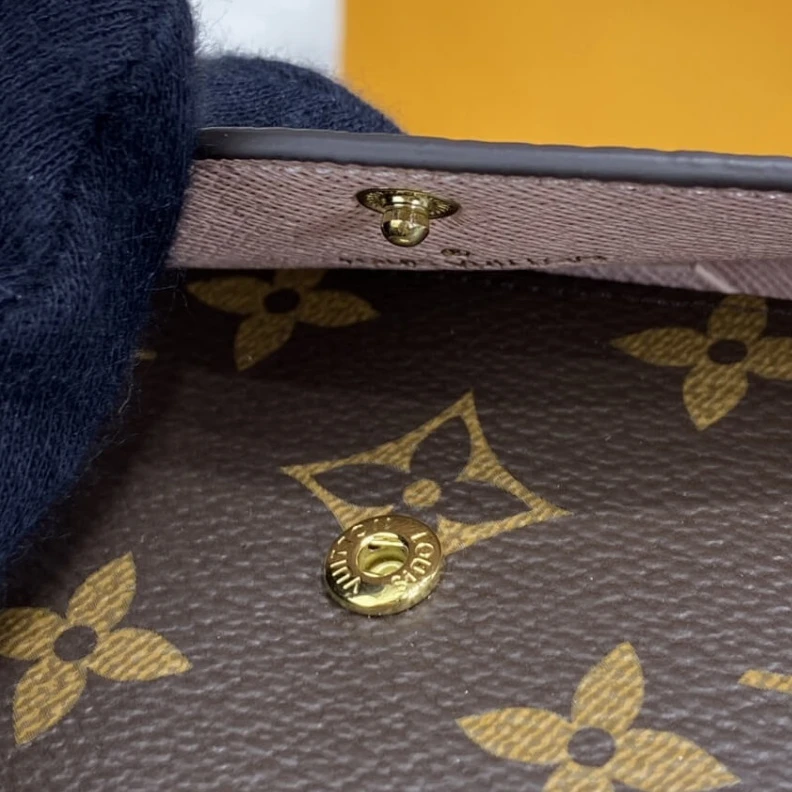 Replica bags lv Pressstud Louis Vuitton Monogram Canvas Rosalie Coin Purse Pink
