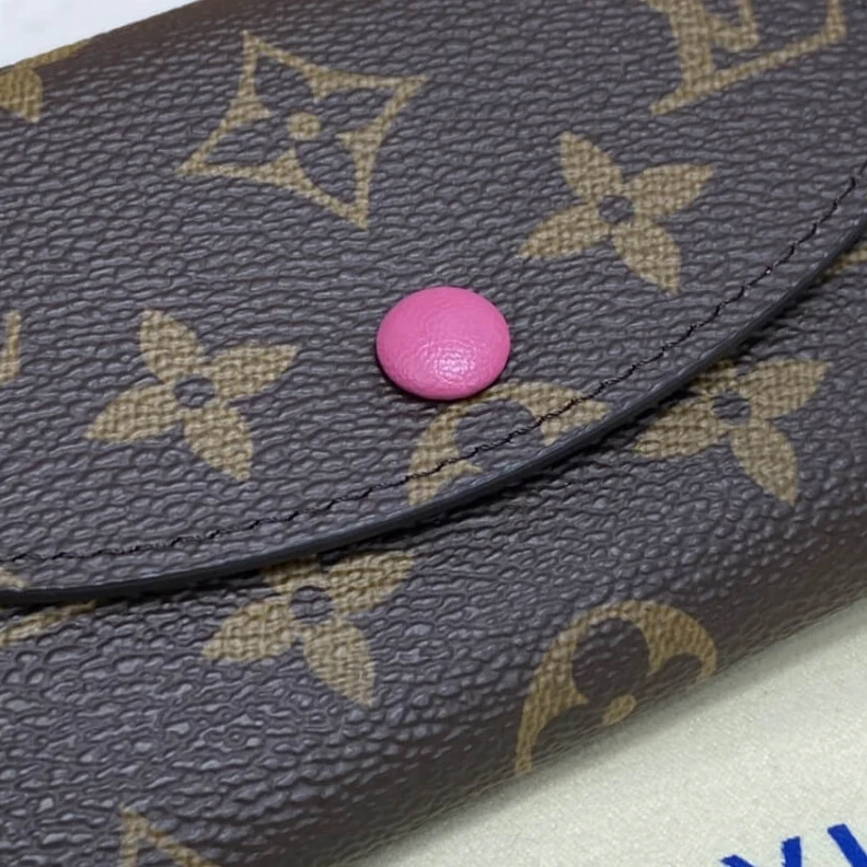 Mythick <span styl Louis Vuitton Monogram Canvas Rosalie Coin Purse Rosy