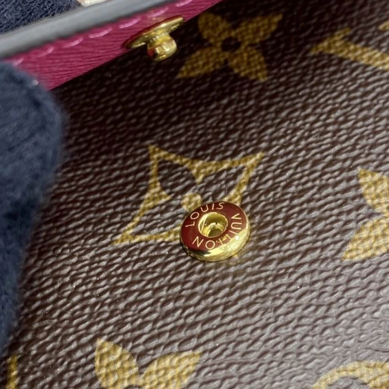 Mythick <span styl Louis Vuitton Monogram Canvas Rosalie Coin Purse Rosy