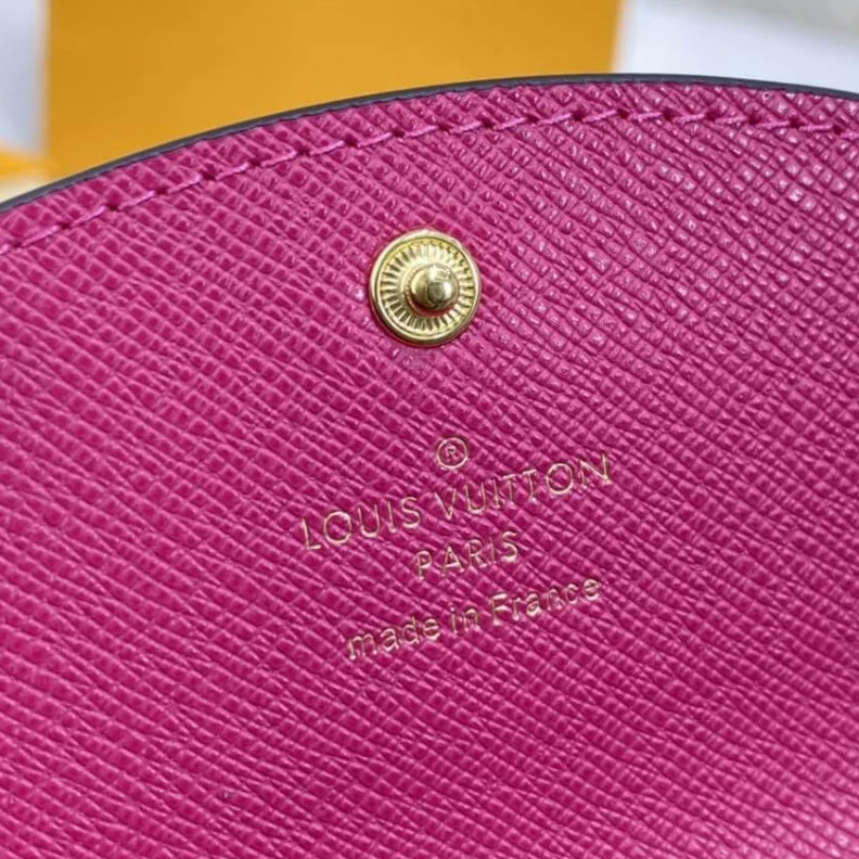 Mythick <span styl Louis Vuitton Monogram Canvas Rosalie Coin Purse Rosy