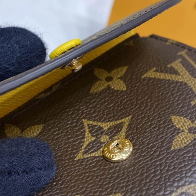 Louis vuitton locations Grained c Louis Vuitton Monogram Canvas Rosalie Coin Purse Yellow