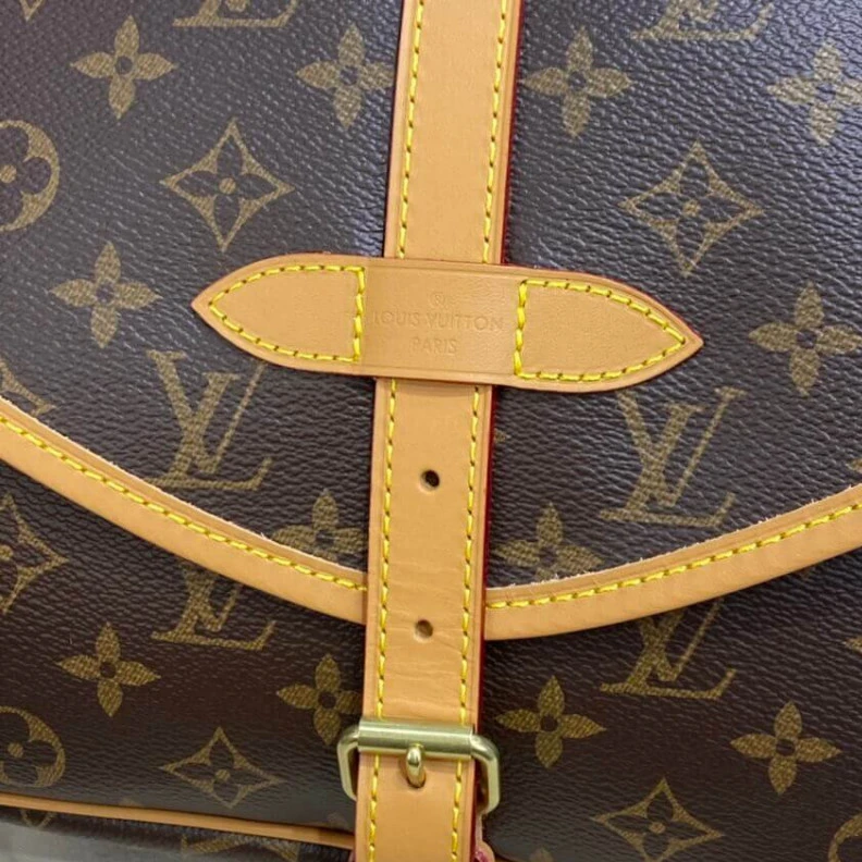 Replica bag <span>High Louis Vuitton Monogram Canvas Saumur MM