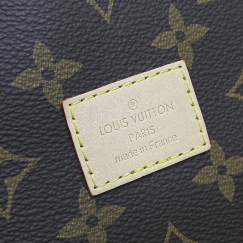 Lv belts replica Embossed Louis Vuitton Monogram Canvas Saumur MM