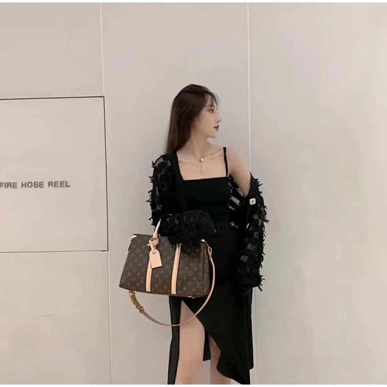 Louis vuitton locations Goldcolor LV Monogram Canvas Soufflot MM