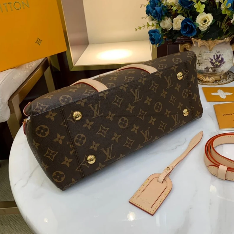 Louis vuitton locations Goldcolor LV Monogram Canvas Soufflot MM