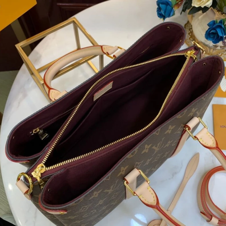Louis vuitton locations Goldcolor LV Monogram Canvas Soufflot MM