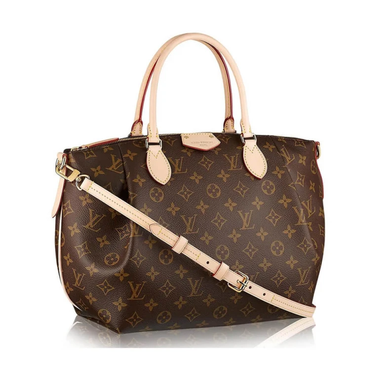Large fla LV Monogram Canvas Turenne MM