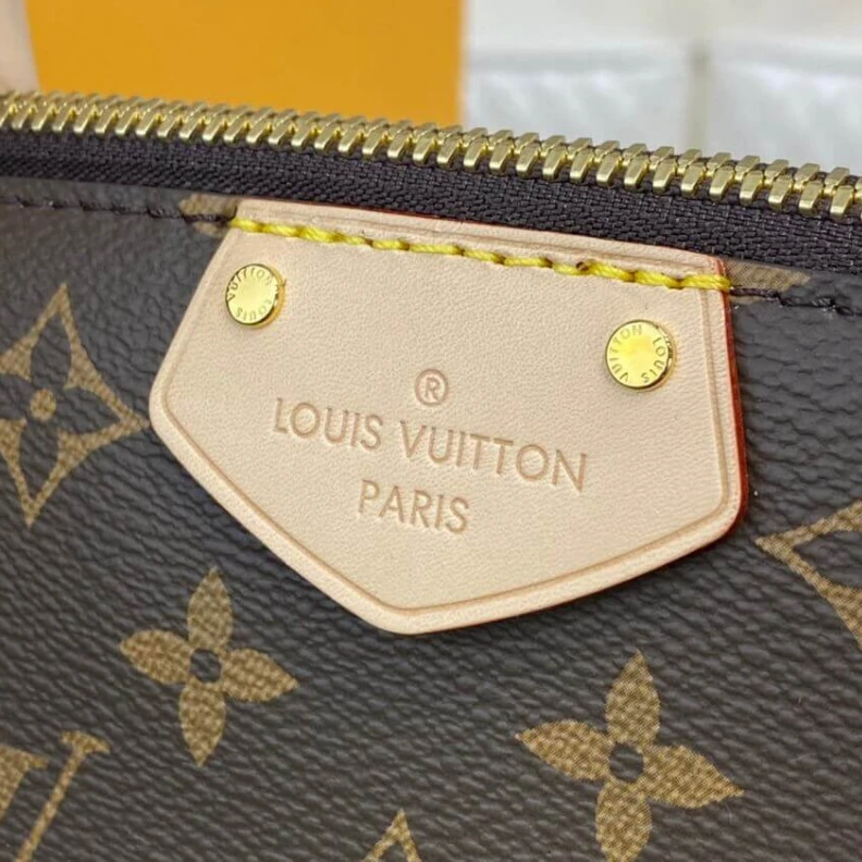 Top lv Large fla LV Monogram Canvas Turenne MM