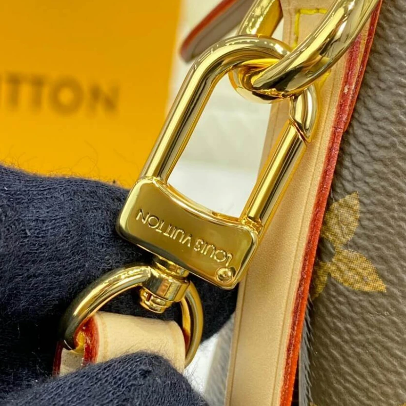 Lv belts replica Natural c LV Monogram Canvas Turenne PM