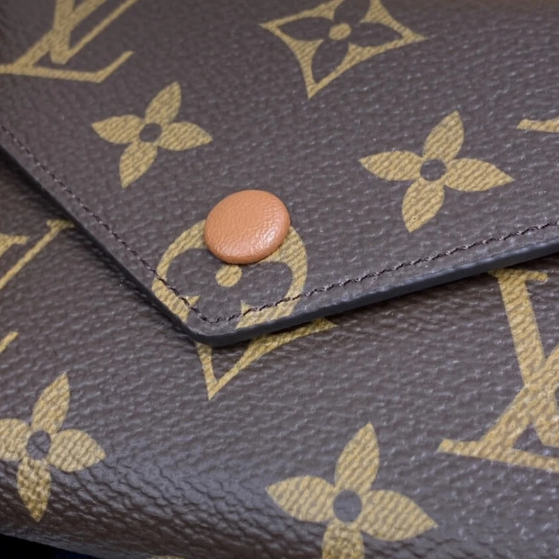 Lv belts replica 12 x 9.5 Louis Vuitton Monogram Canvas Victorine Wallet Brown