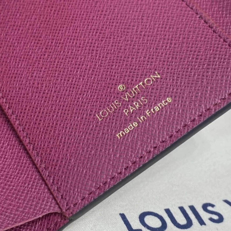 Replica bags Grained c Louis Vuitton Monogram Canvas Victorine Wallet Fuchsia