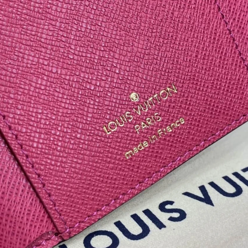 Mythick.ru Bill pock Louis Vuitton Monogram Canvas Victorine Wallet Rose Red