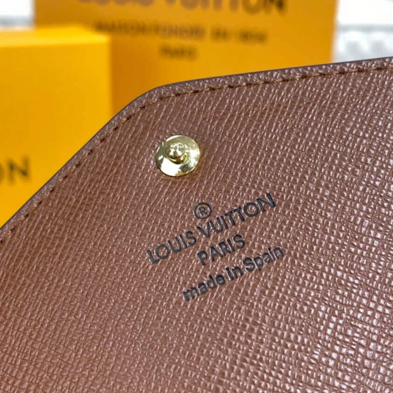 Mythick.ru 16 card s Louis Vuitton Monogram Cavas Sarah Wallet Brown