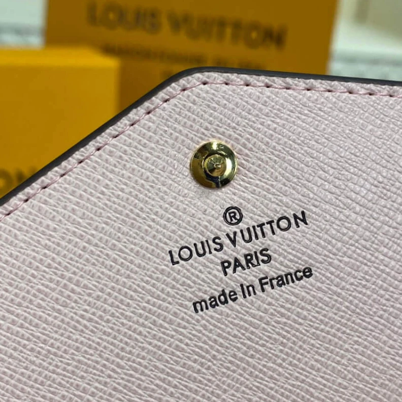 Louis vuitton locations Inside fl Louis Vuitton Monogram Cavas Sarah Wallet Pink