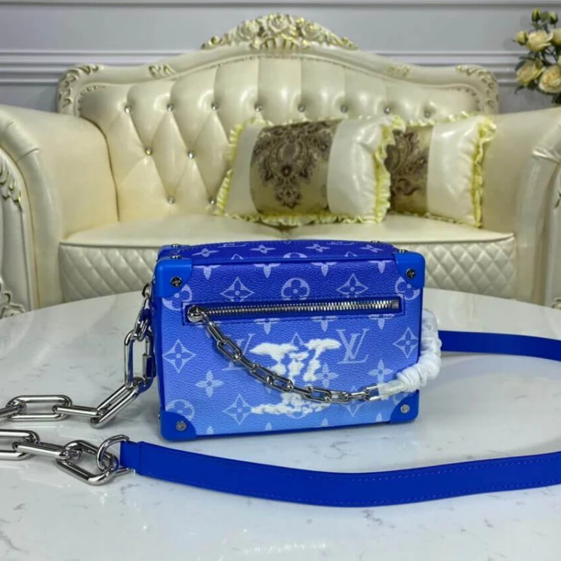 Monogram Louis Vuitton Monogram Clouds Mini Soft Trunk