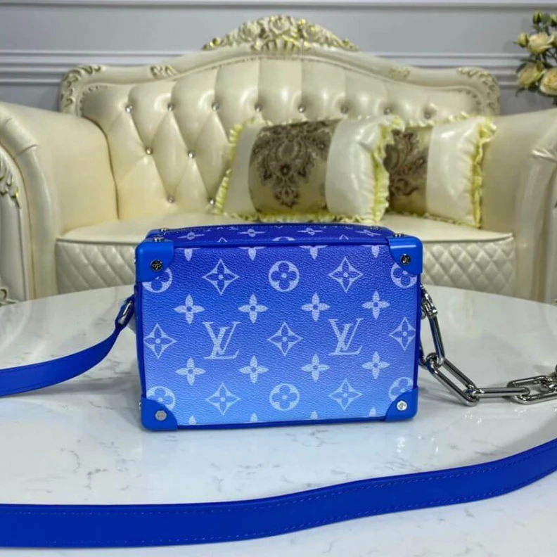 Replica bags Monogram Louis Vuitton Monogram Clouds Mini Soft Trunk