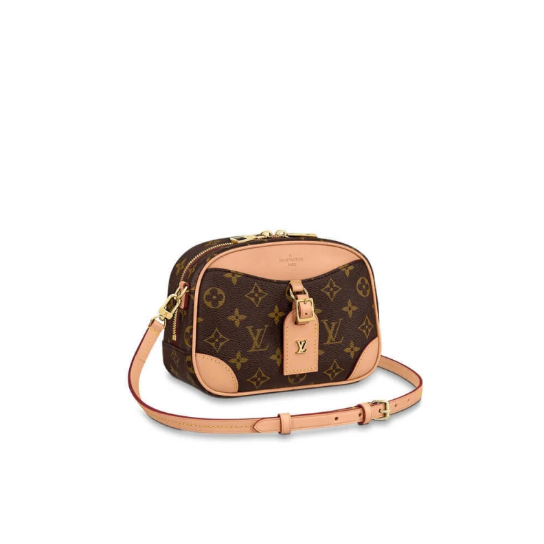 Inside fl LV Monogram Deauville Mini
