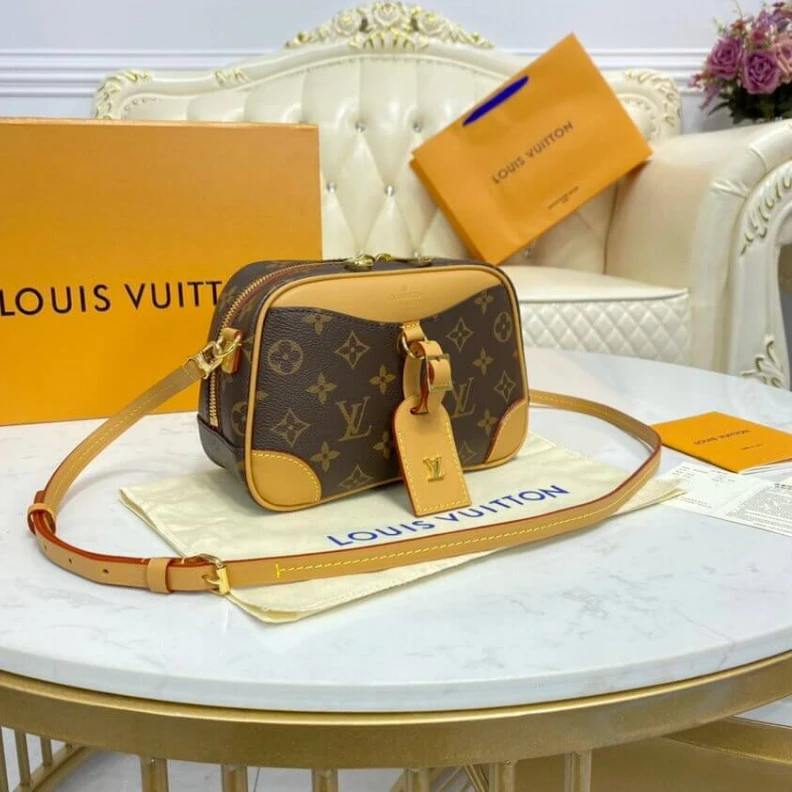 Lv belts replica Inside fl Louis Vuitton Monogram Deauville Mini