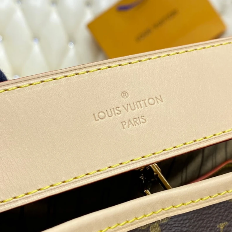 Top lv 1 interio LV Monogram Delightful MM Beige