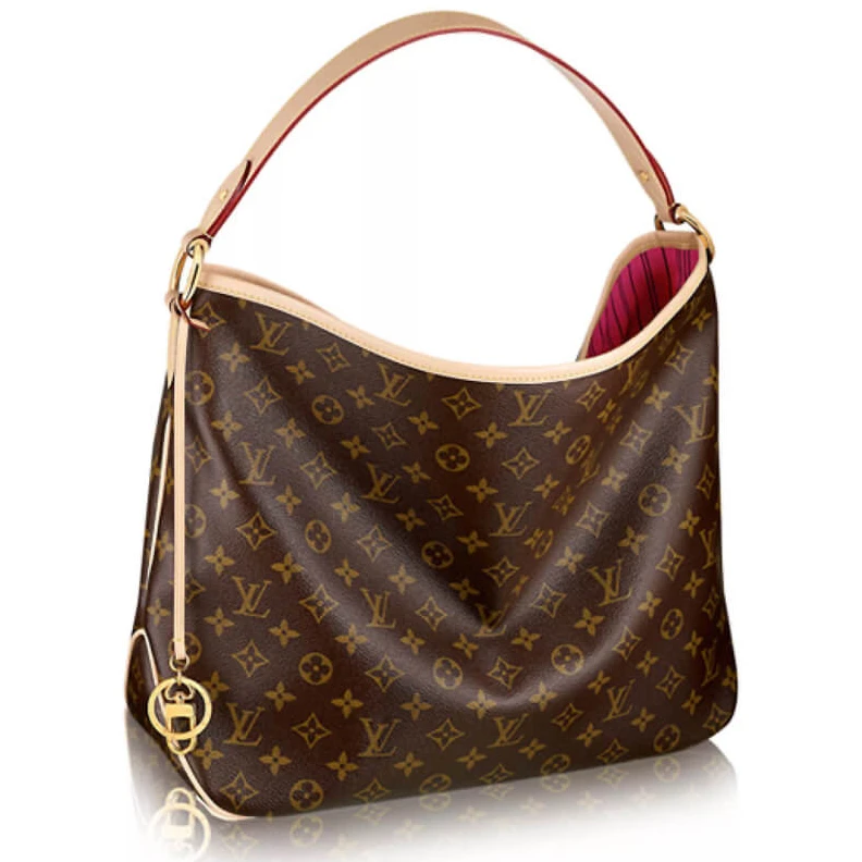 41.9 x 33 LV Monogram Delightful MM Rosy