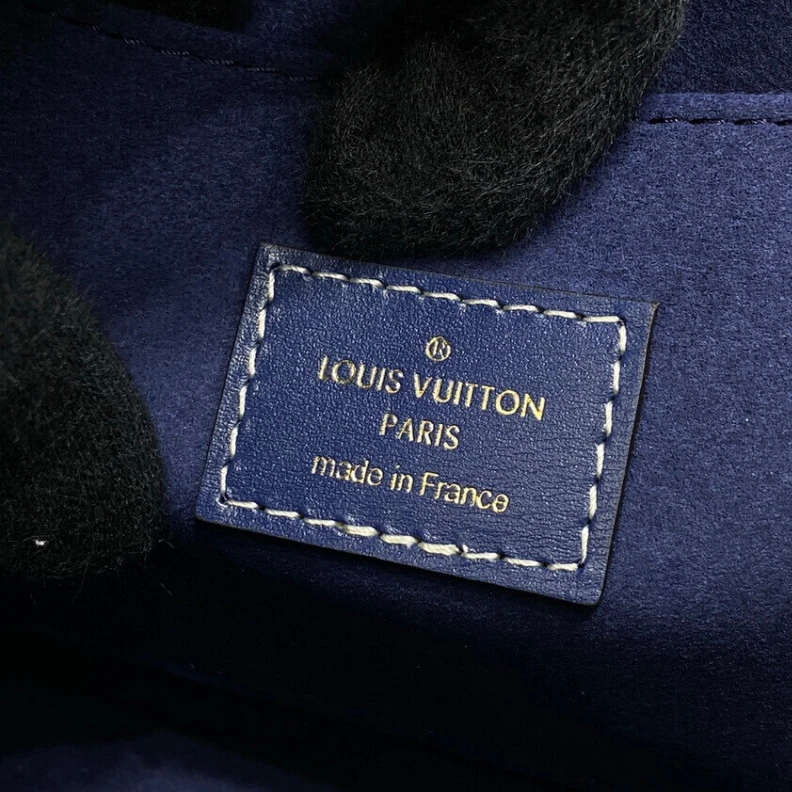 Replica bags Strap: Re Louis Vuitton Monogram Denim Dauphine MM