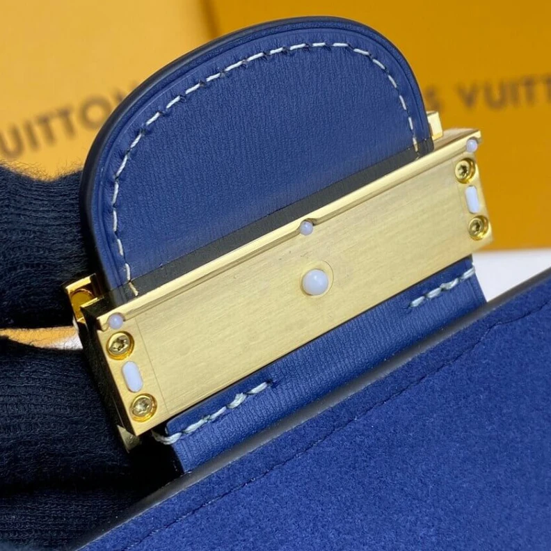 Replica bags Strap: Re Louis Vuitton Monogram Denim Dauphine MM
