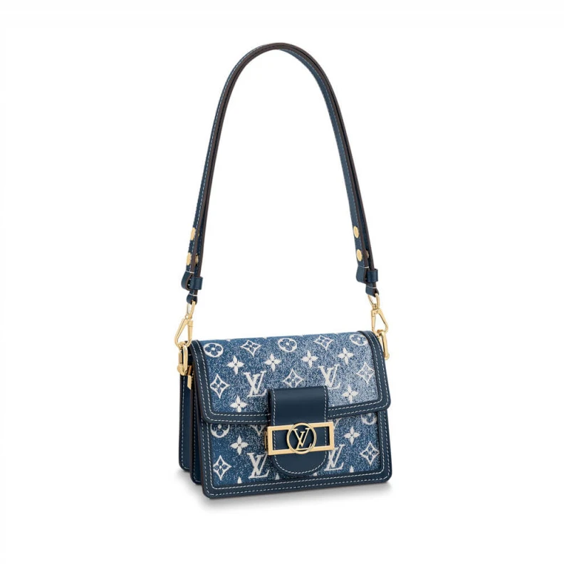 In the in Louis Vuitton Monogram Denim Mini Dauphine