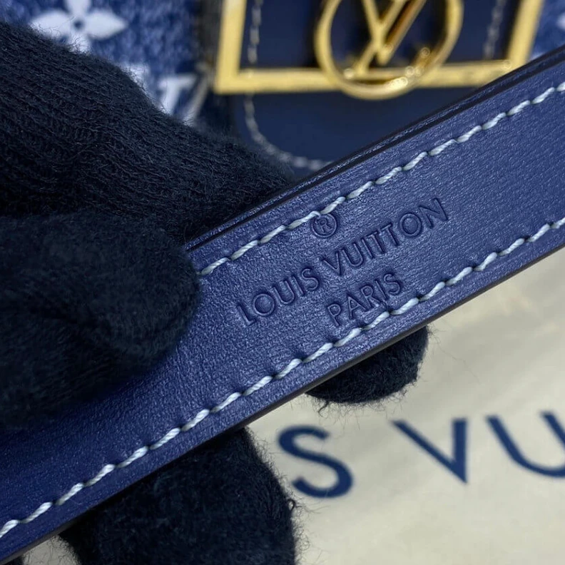 Replica bags lv In the in Louis Vuitton Monogram Denim Mini Dauphine