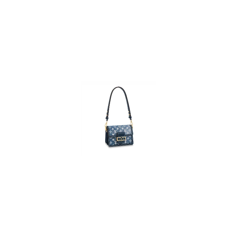 Replica bags lv In the in Louis Vuitton Monogram Denim Mini Dauphine