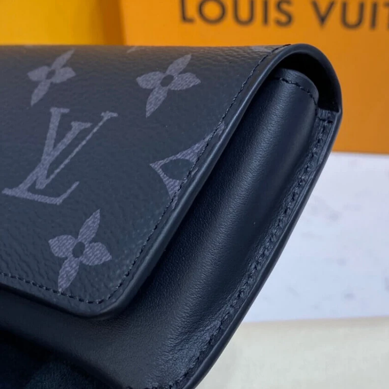 Mythick The Woody Louis Vuitton Monogram Eclipse Canvas Woody Glasses Case