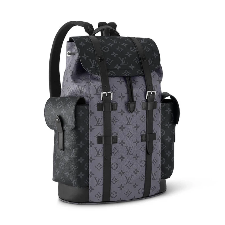 Press stu Louis Vuitton Monogram Eclipse Christopher MM Backpack