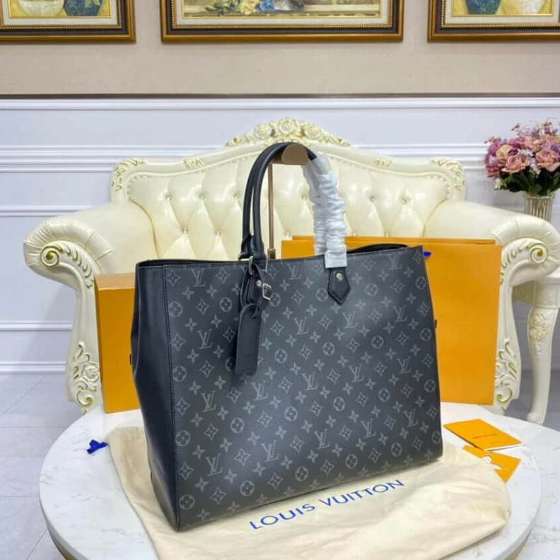 Replica bags Silvercol Louis Vuitton Monogram Eclipse Grand Sac